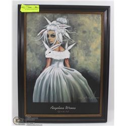 ANGELINA WRONA FRAMED PRINT.