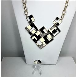 15)  ART DECO INSPIRED BLACK & CREAM