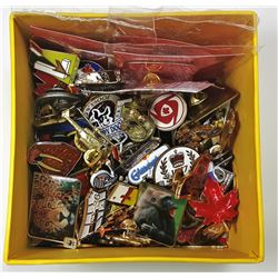 12)  LOT OF 120 LAPEL PINS