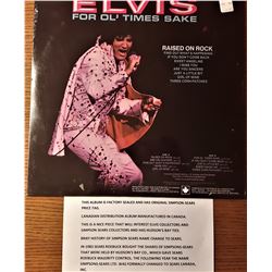 20)  FACTORY SEALED ELVIS "FOR OL' TIMES