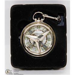 MERCEDES STYLE SYMBOL POCKETWATCH