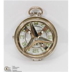 MERCEDES STYLE SYMBOL POCKETWATCH