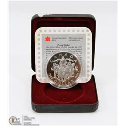 1969-1994 CANADIAN SILVER PROOF DOLLAR MARKING