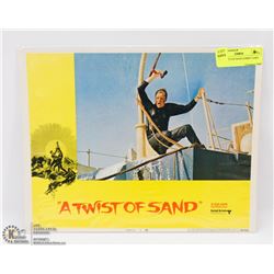 1968 TWIST OF SAND LOBBY CARD #4 68/294