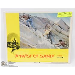 1968 TWIST OF SAND LOBBY CARD #5 68/294