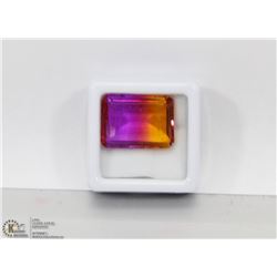 #32-MULTI-COLOR TOURMALINE EMERALD SHAPE  15.80CT