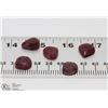 Image 1 : #73-NATURAL RED RUBY GEMSTONE 70CT