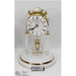 NEW BULOVA DOMED WEDDING VOW CLOCK.