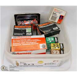 POWER ACTUATED NAILS AND CHARGERS, RAMSET AND