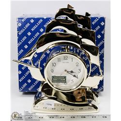 NEW RHYTHM PENDULATING SHIP CLOCK.