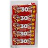 Image 1 : 5 BOXES OF 30 ASSORTED MINI BARS.