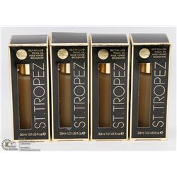 BAG OF 4 ST. TROPEZ SELF TANNING FACIAL OIL.