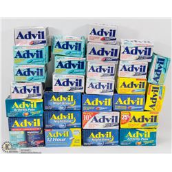 LARGE BAG OF ASSORTED ADVIL