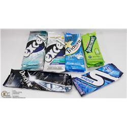 LARGE BAG OF ASSORTED PACKS OF GUM