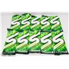Image 1 : 10 PACKS OF 3 STRIDE SPEARMINT GUM.