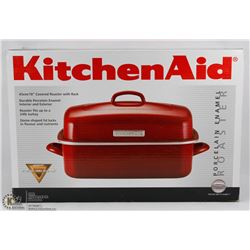 NEW IN BOX 18" KITCHENAIDE COVERED PORCELAIN