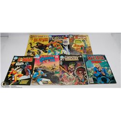 LOT OF 7 COMICS 35 CENT ERA