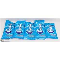 5 PACKS OF 3 WRIGLEYS EXTRA PEPPERMINT GUM.