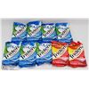Image 1 : 9 PACKS OF 3 ASSORTED TRIDENT LAYERS GUM.