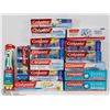 Image 1 : LARGE BAG OF ASSORTED COLGATE TOOTHPASTES.