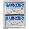 Image 1 : BUNDLE OF TWO HANDCUFFS WITH KEYS