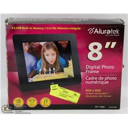 ALURATEK 8" DIGITAL PHOTO FRAME WITH 800X600