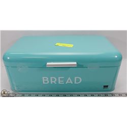NEW TURQUOISE BREAD BOX.