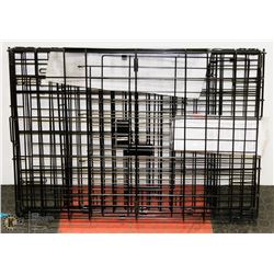 DOG METAL CRATE STYLE PLAY PEN
