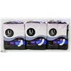 Image 1 : 3 PACKS OF KOTEX OVERNIGHT SECURITY MAXI PADS