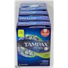 Image 1 : 5 BOXES OF TAMPAX PEARL TAMPONS