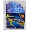 Image 1 : 5 BOXES OF TAMPAX PEARL ACTIVE TAMPONS