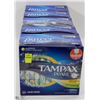 Image 1 : 5 BOXES OF TAMPAX PEARL TAMPONS