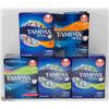 Image 1 : 5 BOXES OF ASSORTED TAMPAX PEARL TAMPONS