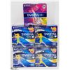 Image 1 : 5 ASSORTED BOXES OF TAMPAX TAMPONS