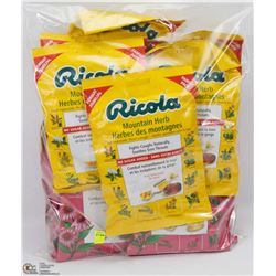 BAG OF RICOLA COUGH DROPS