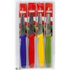 Image 1 : LOT OF 4 NEW GOURMET PARING KNIVES