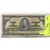 Image 1 : 1937 CANADIAN $20 BILL