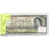 Image 1 : 1954 CANADIAN DEVILS FACE $20 BILL