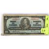 Image 1 : 1937 CANADIAN $5 BILL