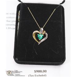 10K YELLOW AND WHITE GOLD LADIES DIAMOND AND