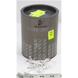 SWAROVSKI CRYSTAL AIRPLANE WITH BOX