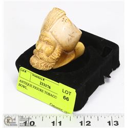 ANTIQUE FIGURE TOBACCO PIPE BOWL.