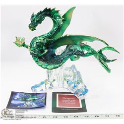 FRANKLIN MINT DRAGON GUARDIAN OF RAGING WATERS