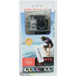 NEW HD 1080P SPORTS ACTION CAM WITH MOUNTS