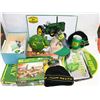 Image 1 : LARGE BOX OF JOHN DEERE COLLECTIBLES INCL