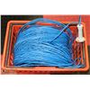 Image 1 : BOX OF NEW CAT 5E CABLE ( DAMAGED BOX WAS REMOVED)