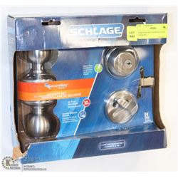 NEW SCHLAGE ENTRANCE DOOR LOCK SET