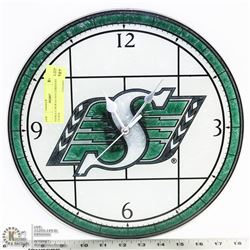 SASKATCHEWAN ROUGHRIDERS CLOCK