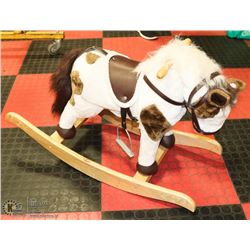 PLUSH ROCKING HORSE ANIMATED