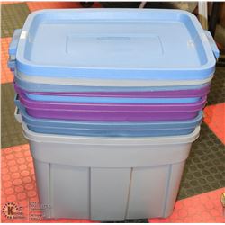 BUNDLE OF 4 RUBBERMAID ROUGHNECK